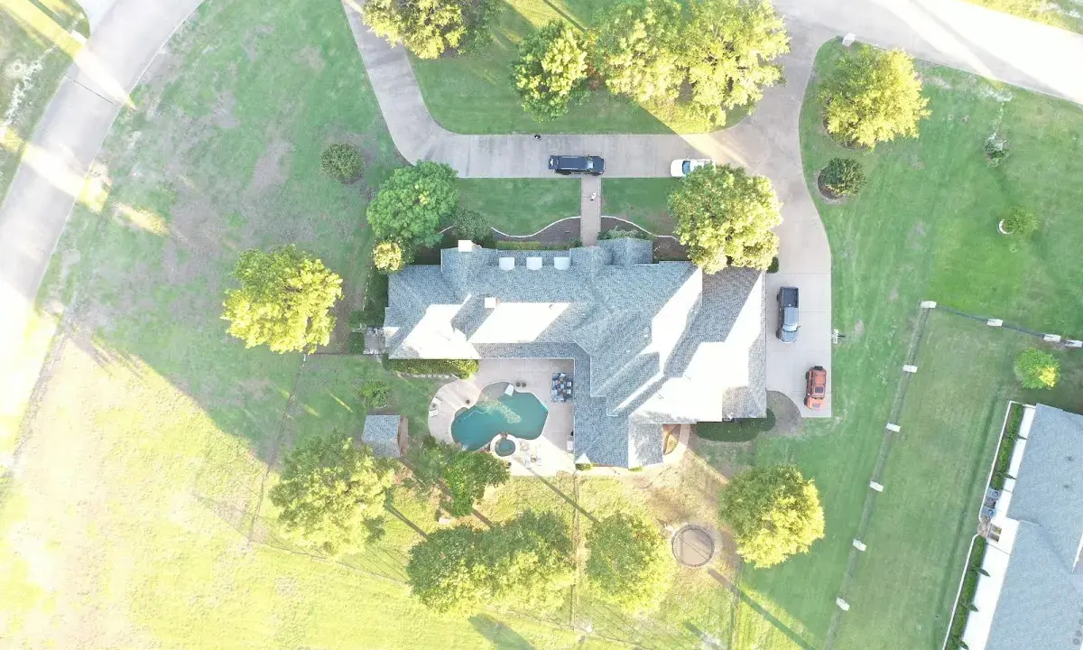 New shingle roof installation on a home in Camino Tassajara